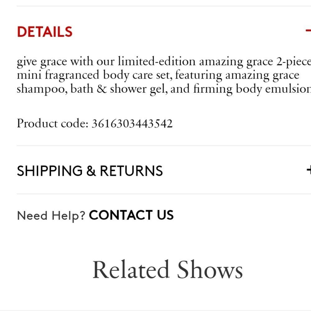 Philosophy Amazing Grace Stocking Stuffer Duo - Picture 4 of 4